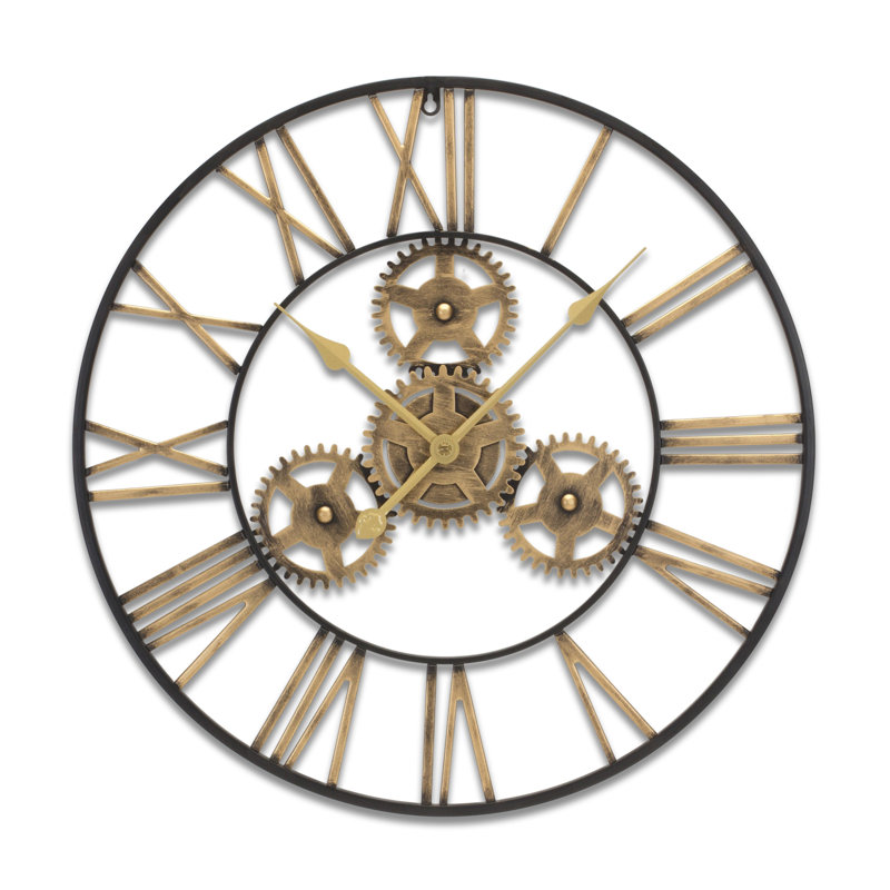 Très grande horloge murale 24 po Piatt