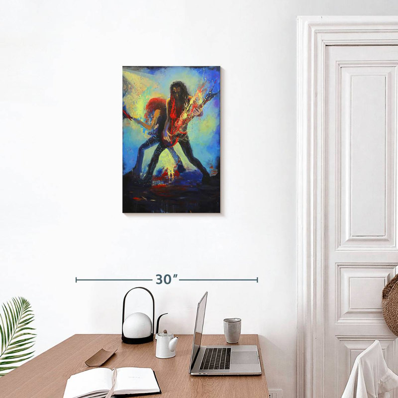 Abarca Rock And Roll, 24" H x 16" W
