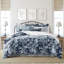 Ensemble de couvre-lit en coton indigo Alexandria-110400904