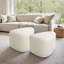 Repose-pieds carré à compression Caras beige non assemblé (ensemble de 2)-1875088115