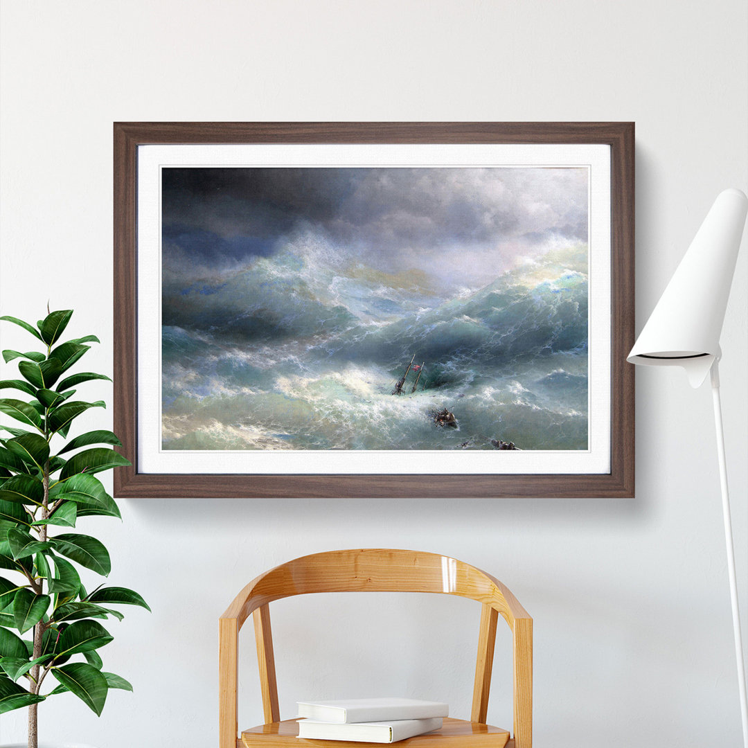 The Wave by Ivan Aivazovsky - Picture Frame Painting