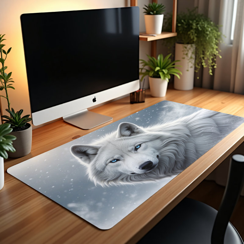 Polyester Desk Pad, 31.5x15.5