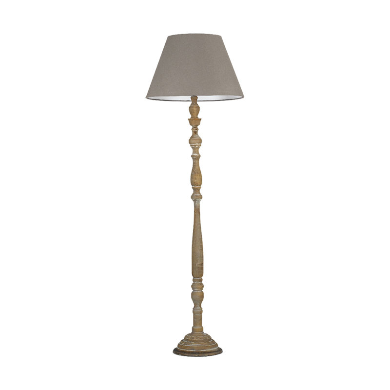 Mckissick 155cm Wood Traditional Floor Lamp