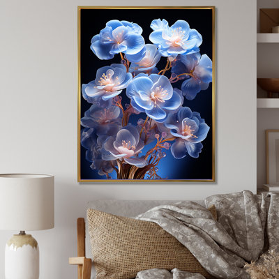 " Midnight Indigo Pansy Wonders I "