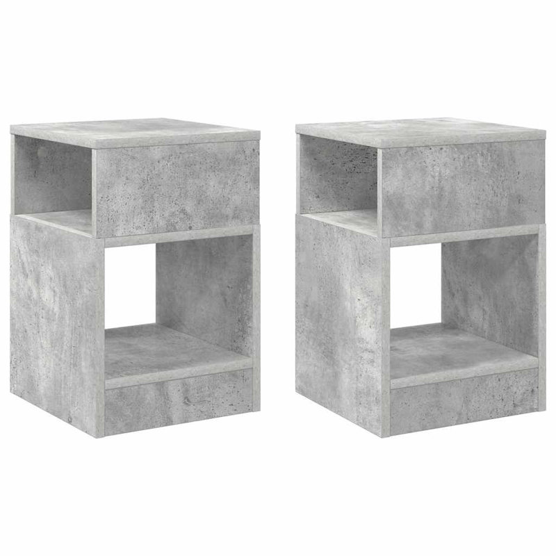 End Table, Concrete Grey