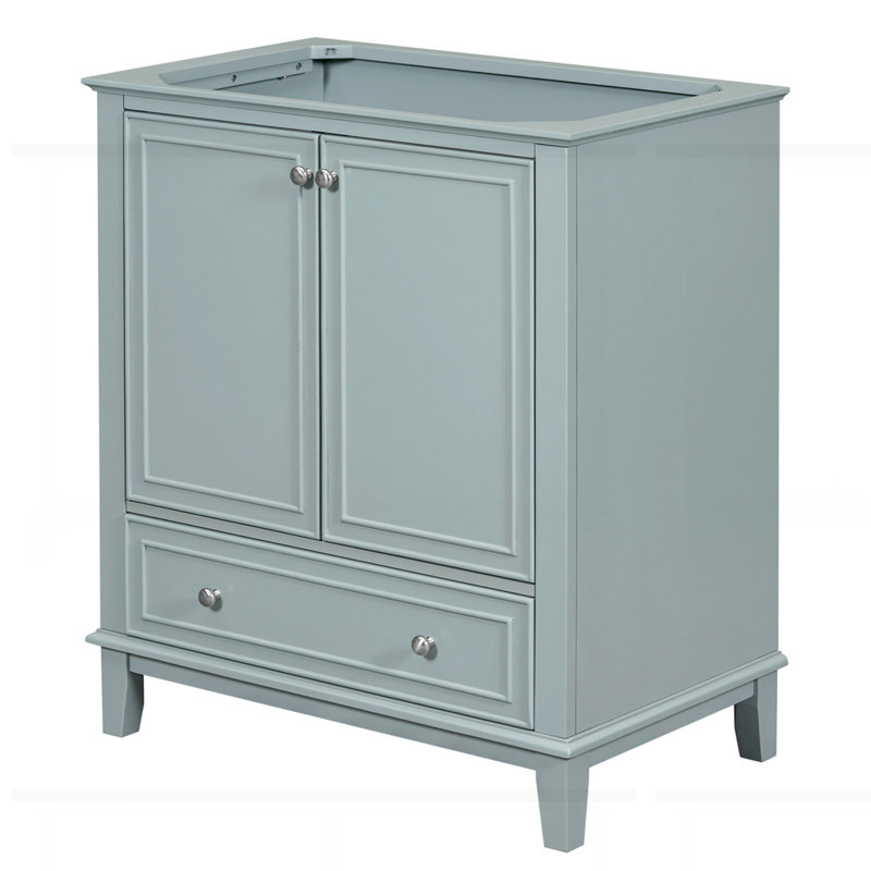 Meuble-lavabo 30 po sans lavabo, Vert