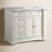 Rea 42'' Single Bathroom Vanity with Carrara Marble Top-1627877128