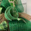 Couronne de trèfle en bois avec lettrage en relief Happy Happy St Patrick's Day