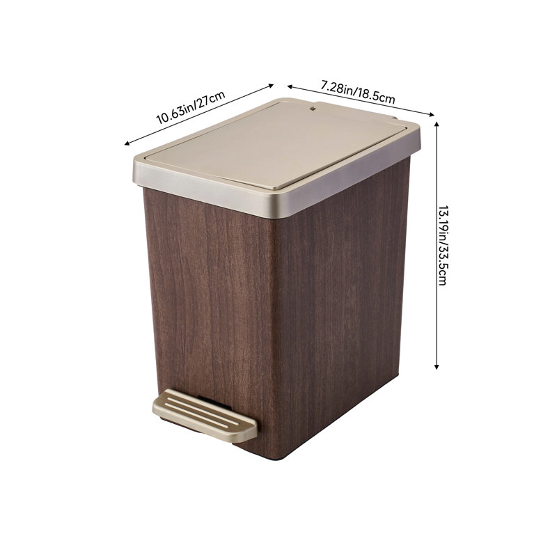 PP Kitchen Trash Can, 15 L
