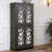 Cabinets Sideboard Buffet with 4 Mirrored doors