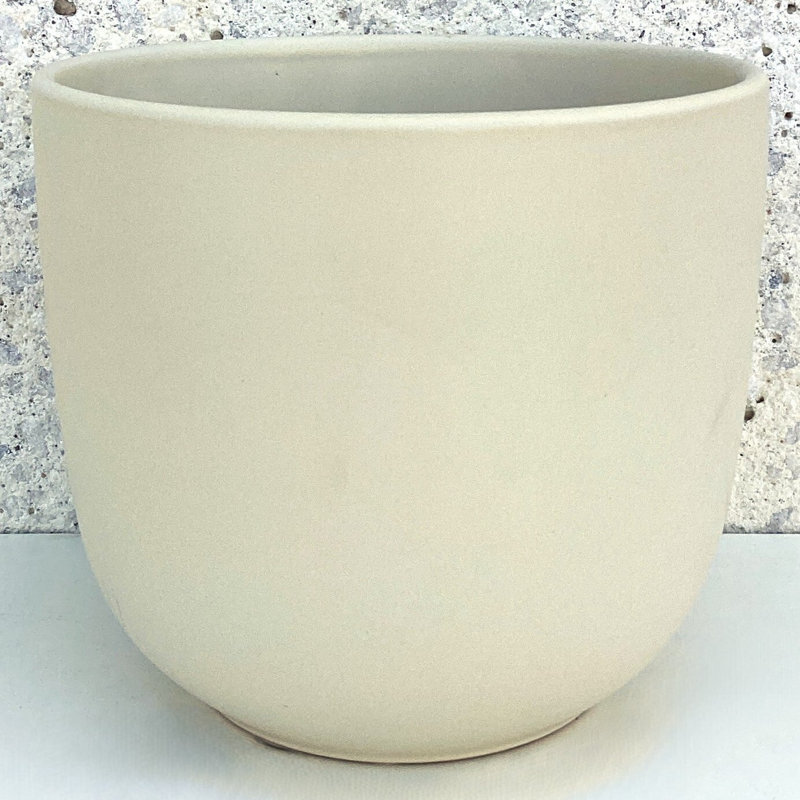 Pot à crème rond Lana, H 10,1 po x l 11,1 po x P 11,1 po