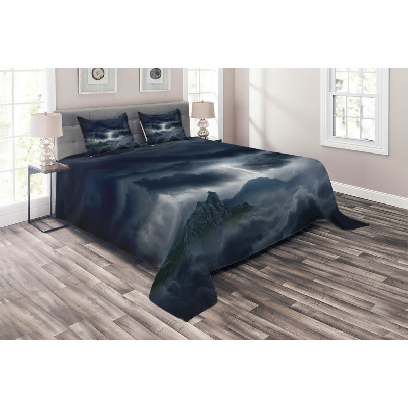 Modern & Contemporary Polyester Coverlet