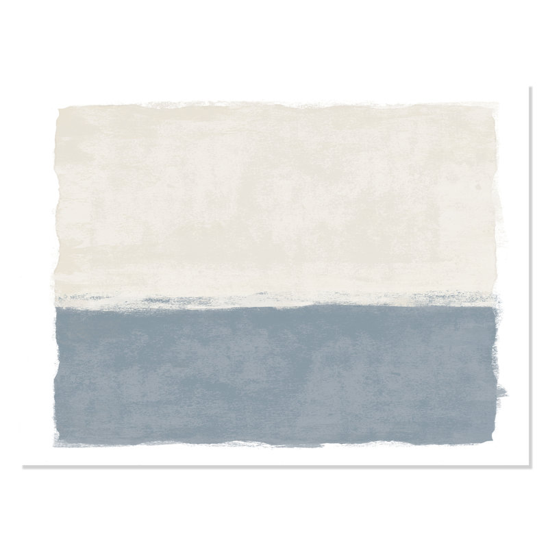 «Coastal Dreams II - Landscape Version Print» par Natalie Carpentieri, L 40 po x H 30 po, Toile tendue, Ne s’applique pas