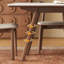 Ensemble de table de salle à manger en bois de frêne massif-105899067
