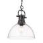 Luminaire suspendu en forme de dôme 1 lumière Alethia-84303631-84303629