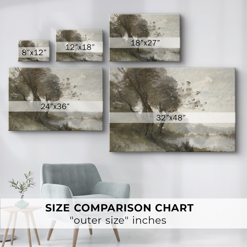 Paysages rétro-DCLXIX -Galerie enveloppée Cavas, 32 x 48