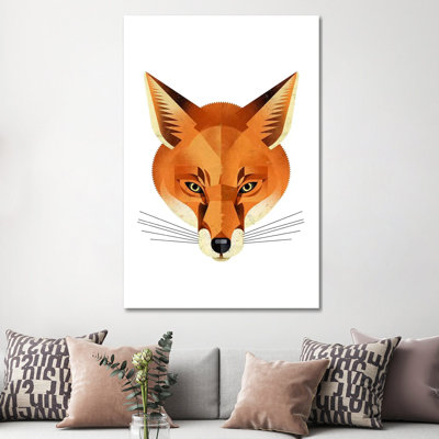 Fox by Dieter Braun - Print on Canvas