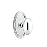 Privacy (Bed & Bath) Egg Knob with Oval Rose