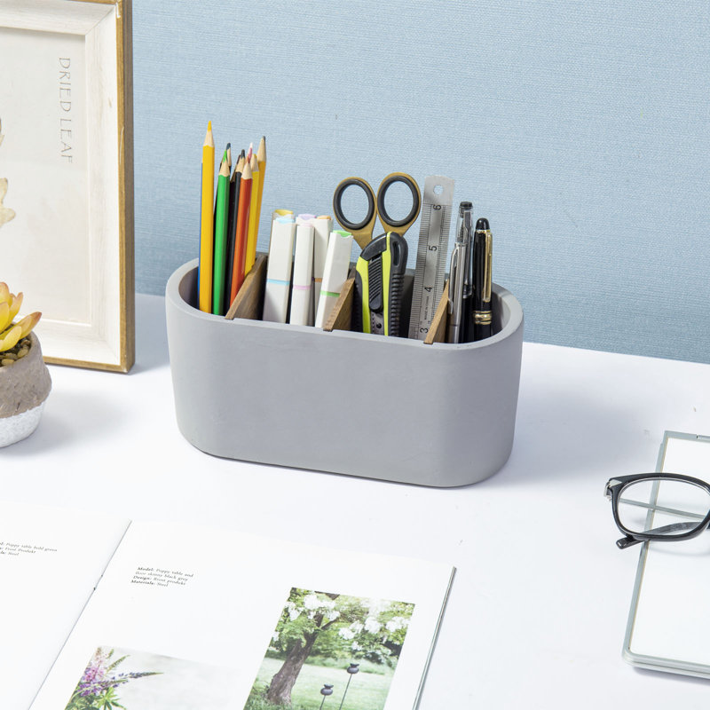 Solid Wood Pen Holder