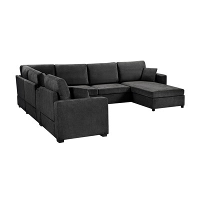 5‑Seat Modular Sectional Sofa Couch