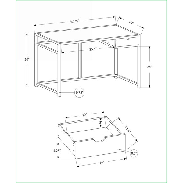 Dimensions du produit