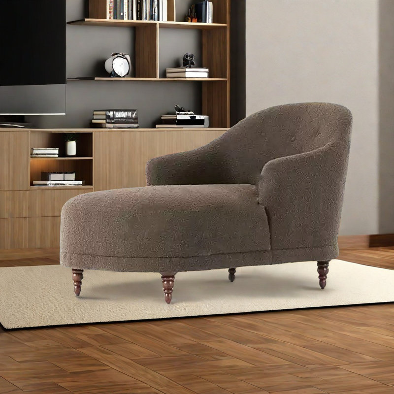 Chaise moderne en pin de haute qualité, Brun