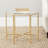 Oxendine Glass Top End Table-783659842