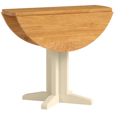 Kersh Extendable Round Dining Table