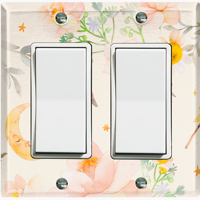 Animals Themed 2 - Gang Toggle Light Switch Standard Wall Plate