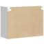 Kitchen Wall Cabinet With Glass Door Kalmar Engineered Wood-64069118-64069105