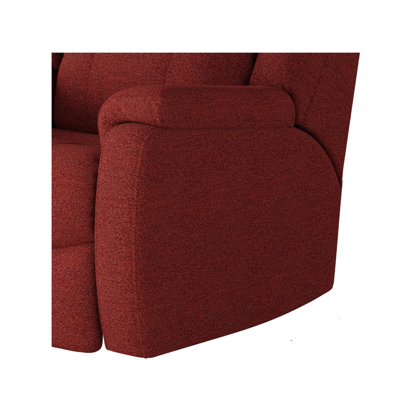 Fauteuil inclinable mural Hercules, Chenille rouge