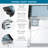 Futura Metal and Glass Artist Craft Table-972593076