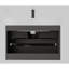 Meuble-lavabo mural 30 po avec lavabo, grand meuble-lavabo flottant mural pour salle de bain moderne, lavabo blanc une pièce sans drain ni robinet, pré-assemblé-188768084