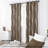 Spurgh Sliver Wave Foil Print Blackout Thermal Grommet Curtain Panels (Set of 2)-792607130-792607145