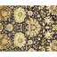 Tapis rectangulaire en laine noué à la main