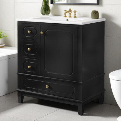 30" Sink Vanity with Top and Drawers
