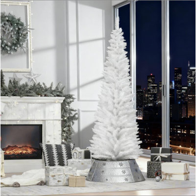 Christmas Tree, Slim Xmas Tree with Realistic Branch