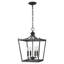 Luminaire suspendu géométrique à 4 lumières Rancourt-127986181