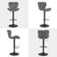 Bronxville Upholstered Velvet Adjustable Height Bar Stool-1036064933