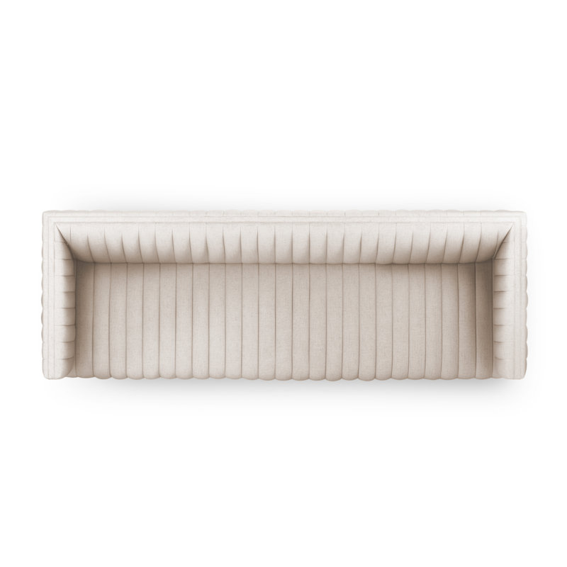 Augustine 97" Sofa, Dover Crescent, 26.5" H x 97" W x 35" D