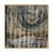 Toile avec cadre flottant beige