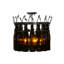Greenbriar Oak 5 - Light Chandelier