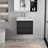 30" Floating Bathroom Vanity Modern Wall-Mounted Single Vanity with Integrated Resin Top, 2 Soft Close Drawers, Full Assembly-115664282-115664283