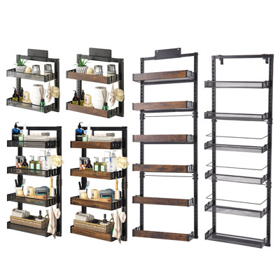 Zoee Steel Wall Bathroom Shelves