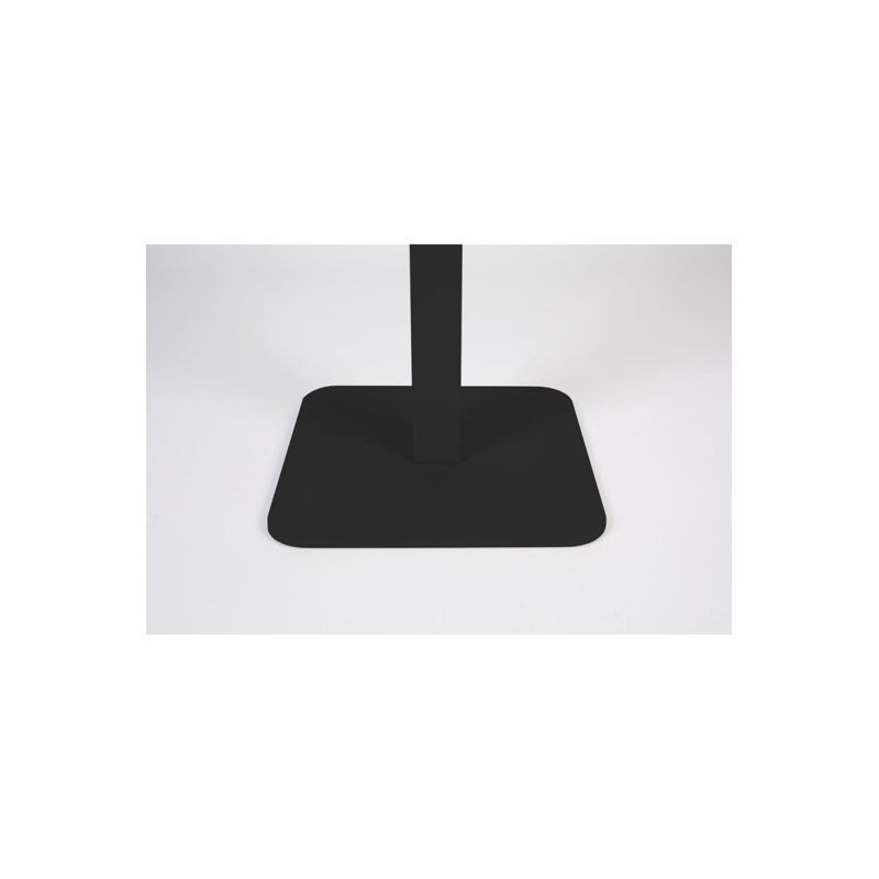 Table bistro en aluminium, Noir