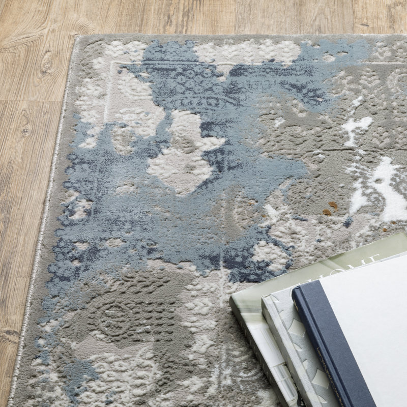 Guitta Abstract Rug, Runner 2'3" x 7'6"