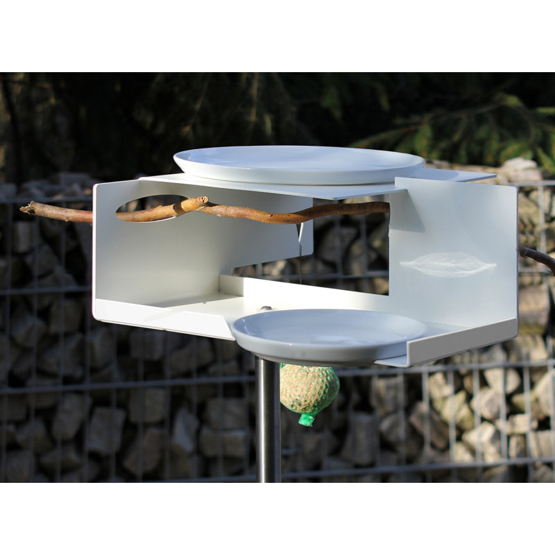 Vejtsberg Metal Modern Architecture Birdbath