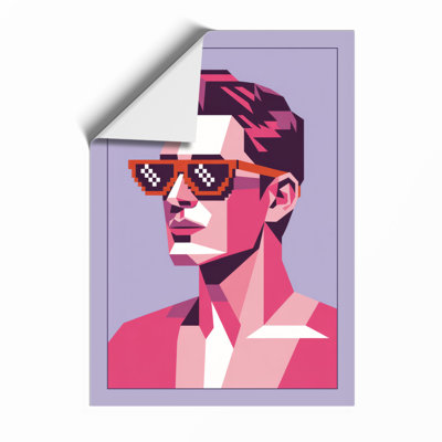 Sunglasses Statement Modern - Framed Print