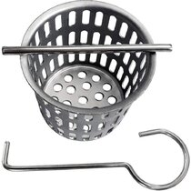 Drain Defender 11.8'' W Basket Strainer Shower Drain