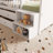 Low Loft Bed with LED Lights-678574083